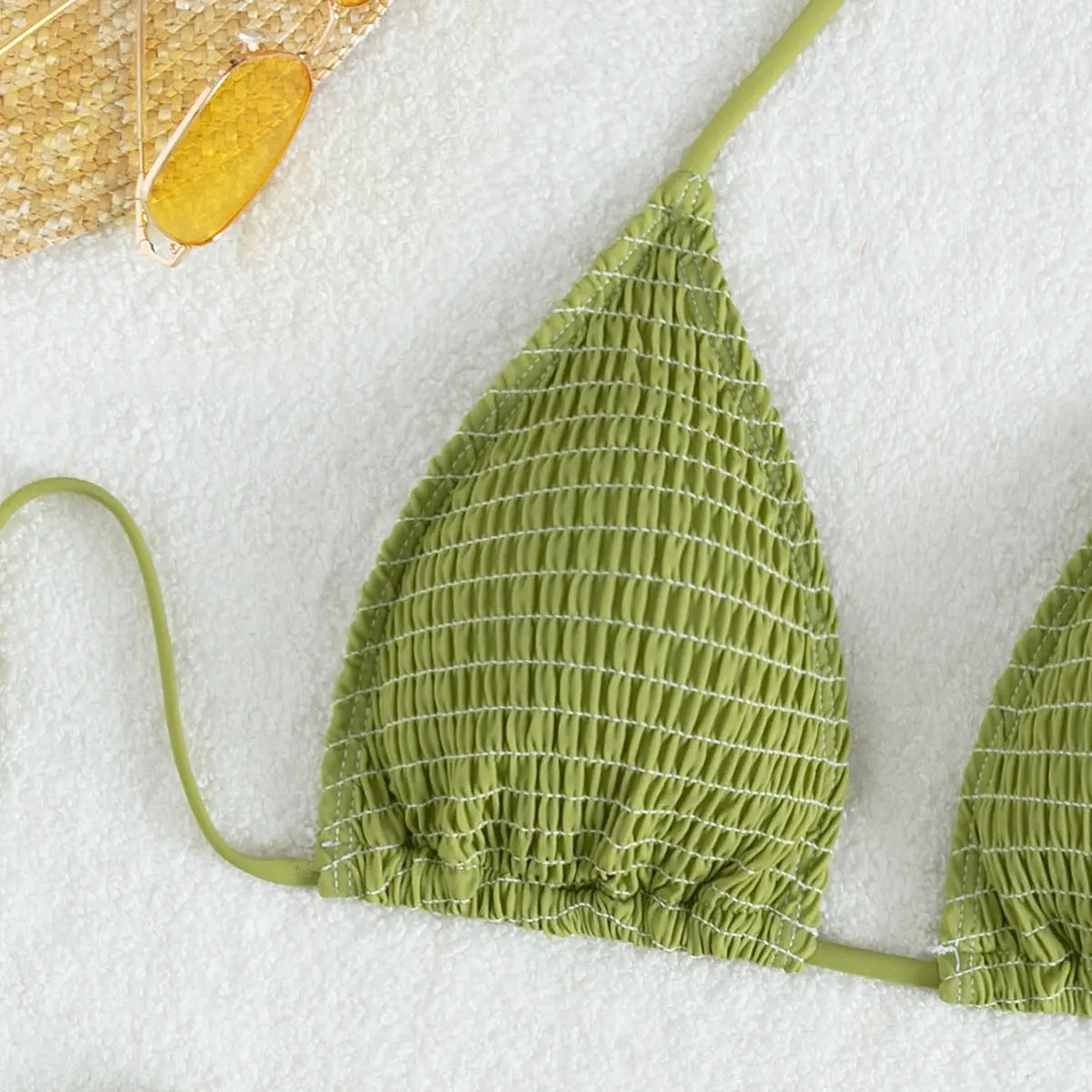 Shimmer Knot Bikini Set Trendarium