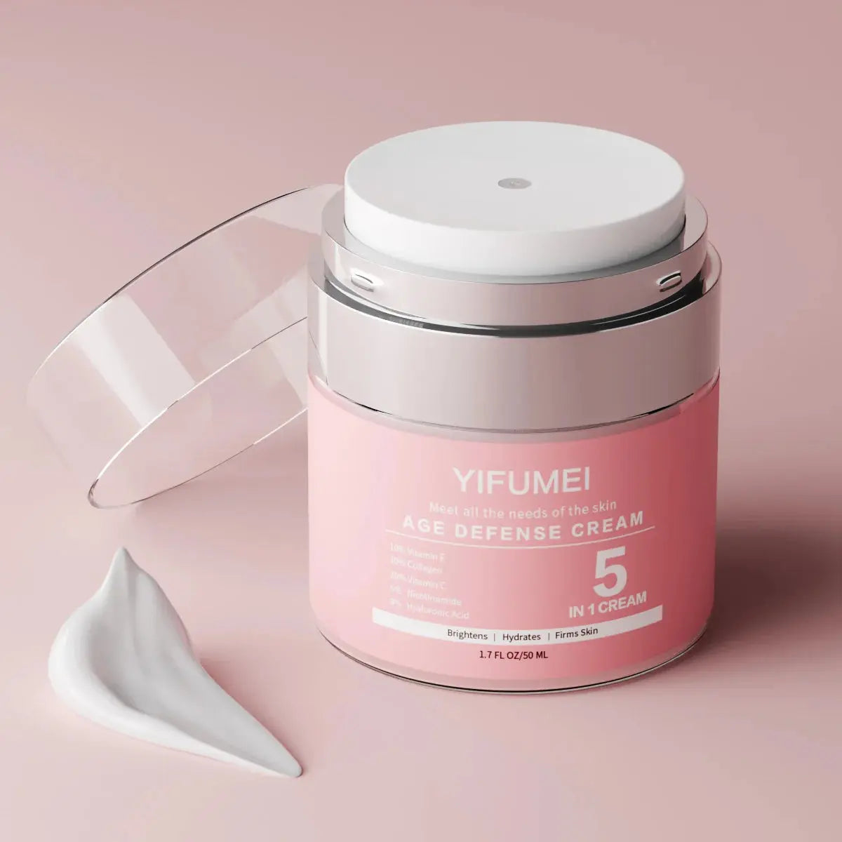 Korean Age Defense 5-in-1 Face Cream – Hydrating & Firming YUFUMEI