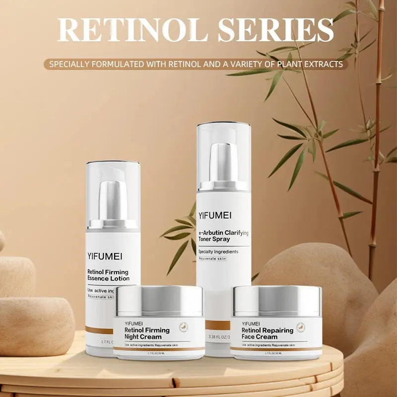 Korean Cosmetics 4pcs/set Retinol Face Care Sets YUFUMEI