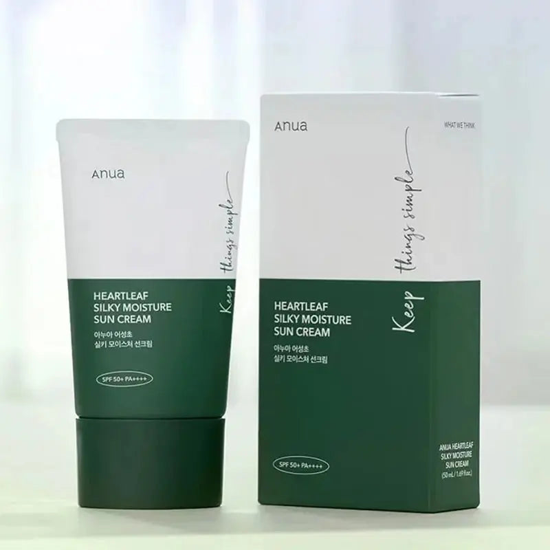 Anua Heartleaf Silky Moisture Sun Cream SPF50+ Anua
