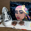 MAKEUP BAG / POUCH SIUZANA - BLACK