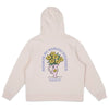 Sniff Flower Bouquet Hoodie Ladies - Light Pink