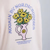 Sniff Flower Bouquet Hoodie Ladies - Light Pink