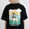 Snufkin Fishing T-Shirt Unisex - Black