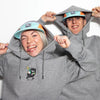 Premium Unisex Heavy Cotton Hoodie Stinky - Grey