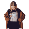 Unisex Organic Cotton T-shirt with Illustration - Whisperer