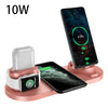 6-in-1 Wireless Charging Station – For iPhone, Apple Watch & AirPods Trendarium