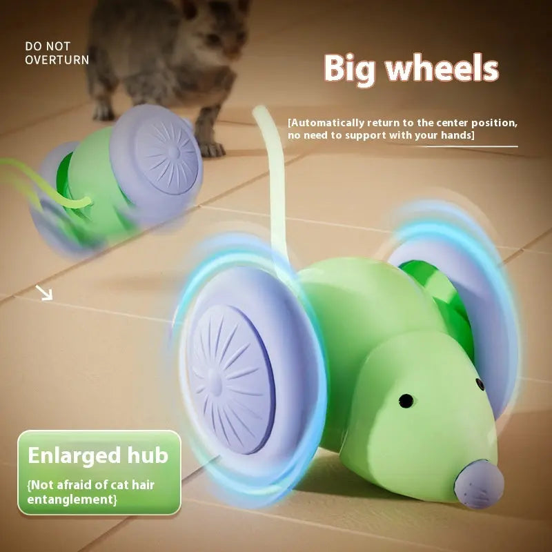 Pet Toys Interactive Cat Toy Electric Mouse Car Trendarium
