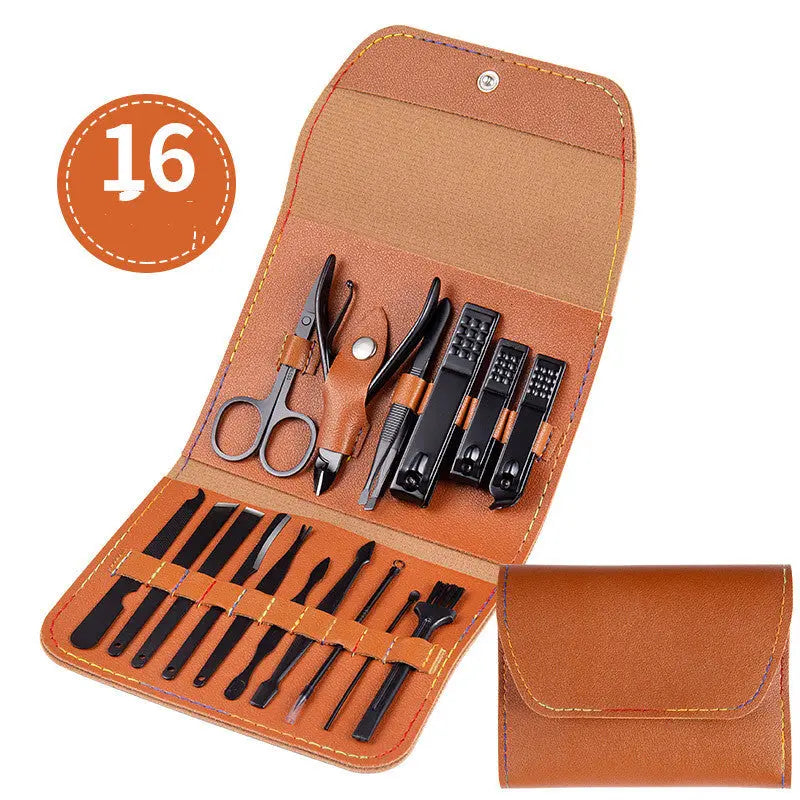Luxury Nail Care Set – Precision Clippers, Scissors & Grooming Tools Trendarium