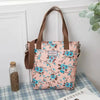 Versatile Large Capacity Floral Canvas Crossbody Shoulder Bag Trendarium