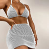 Ribbed Glow Bikini Set Trendarium