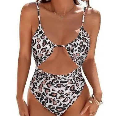 Sculpted Elegance Cutout Swimsuit Trendarium