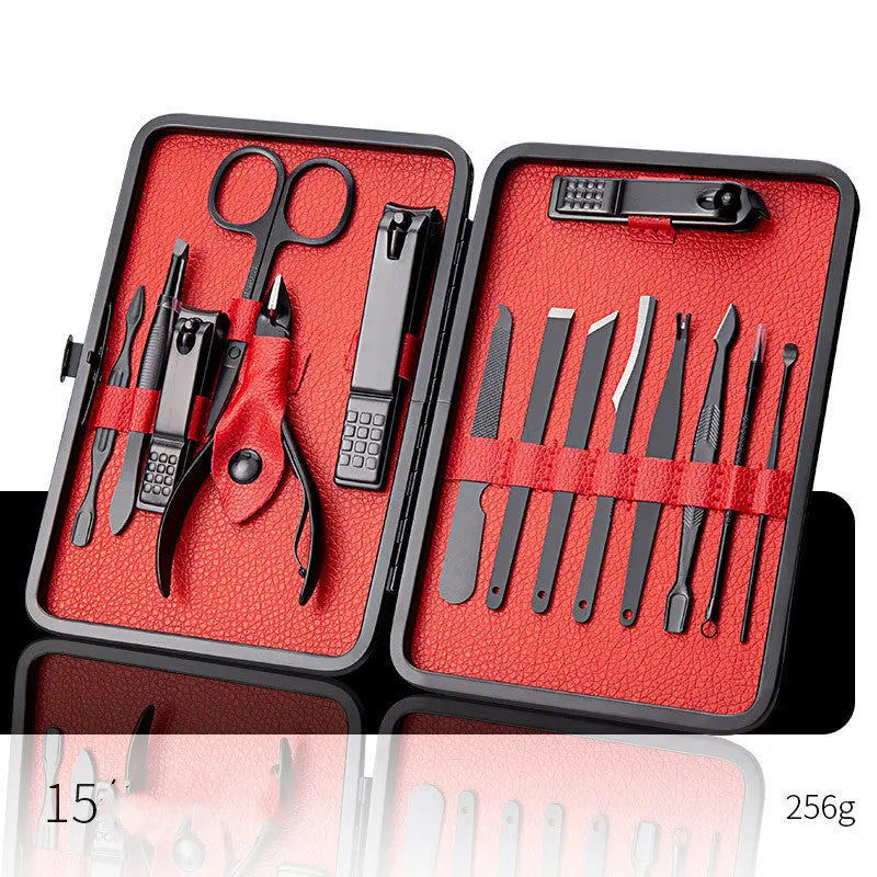 Luxury Nail Care Set – Precision Clippers, Scissors & Grooming Tools Trendarium