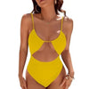 Sculpted Elegance Cutout Swimsuit Trendarium