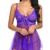 Sexy Lingerie Sexy Lingerie Front Slit Nightdress Trendarium
