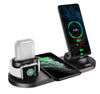 6-in-1 Wireless Charging Station – For iPhone, Apple Watch & AirPods Trendarium