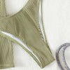 Ribbed Glow Bikini Set Trendarium