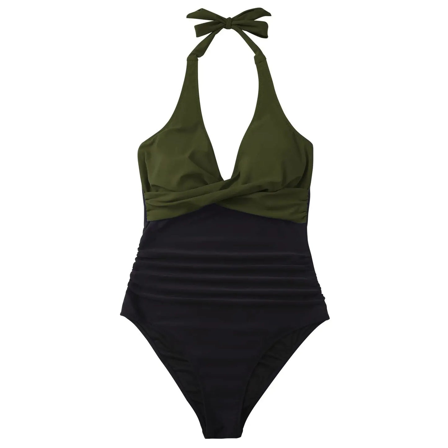 Vivid Allure Backless One-Piece Trendarium