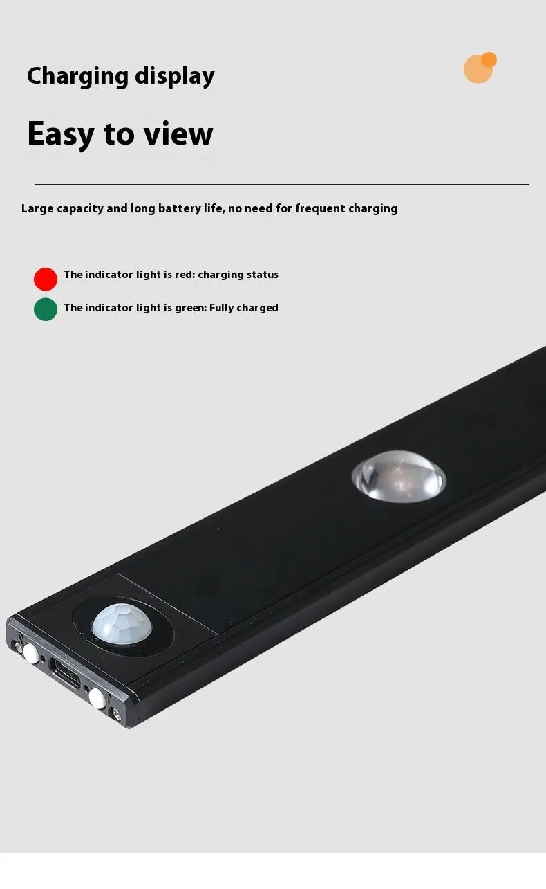 Sleek Motion Sensor LED Bar Light – Rechargeable & Magnetic Trendarium