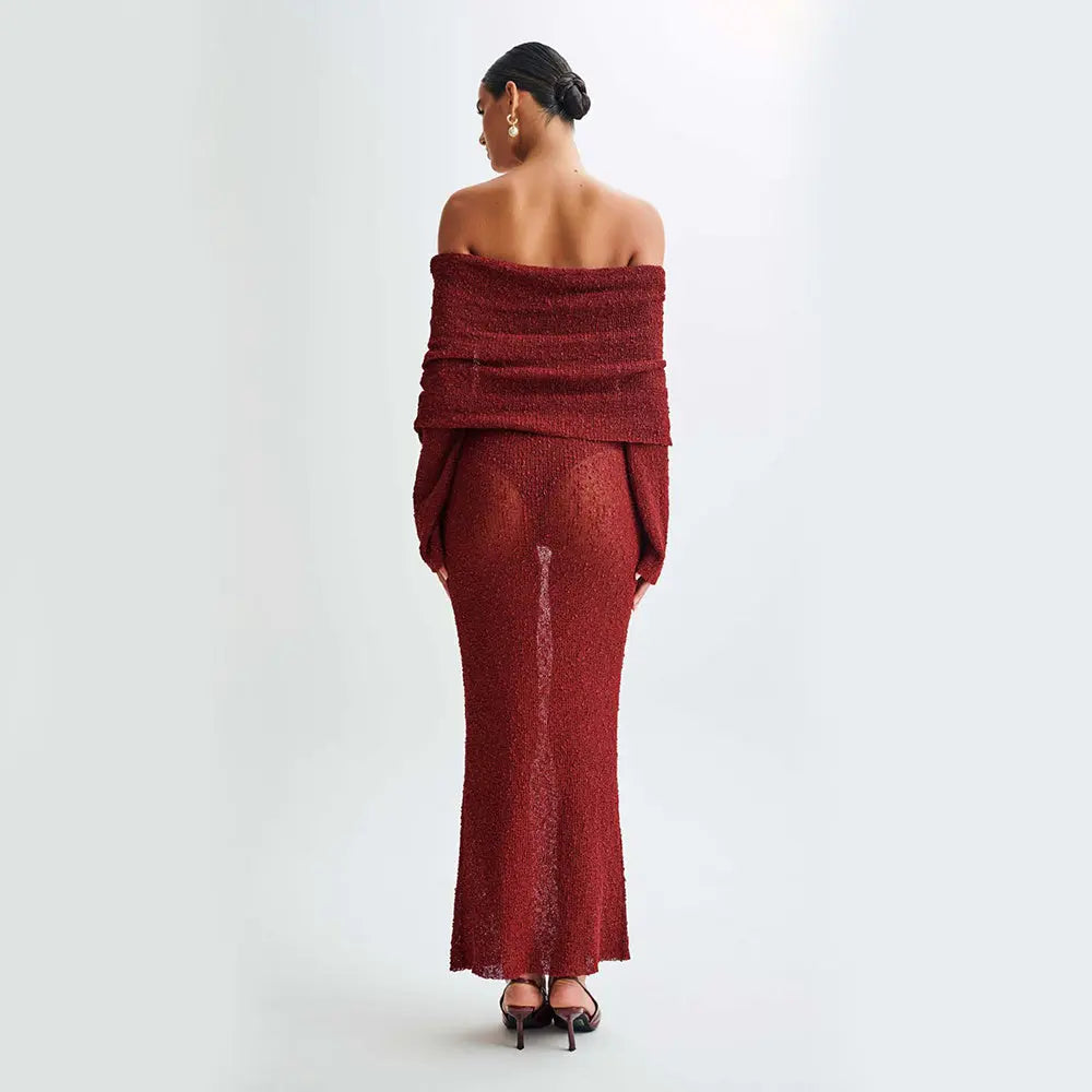 AuraWave™ Knit Beach Dress Trendarium