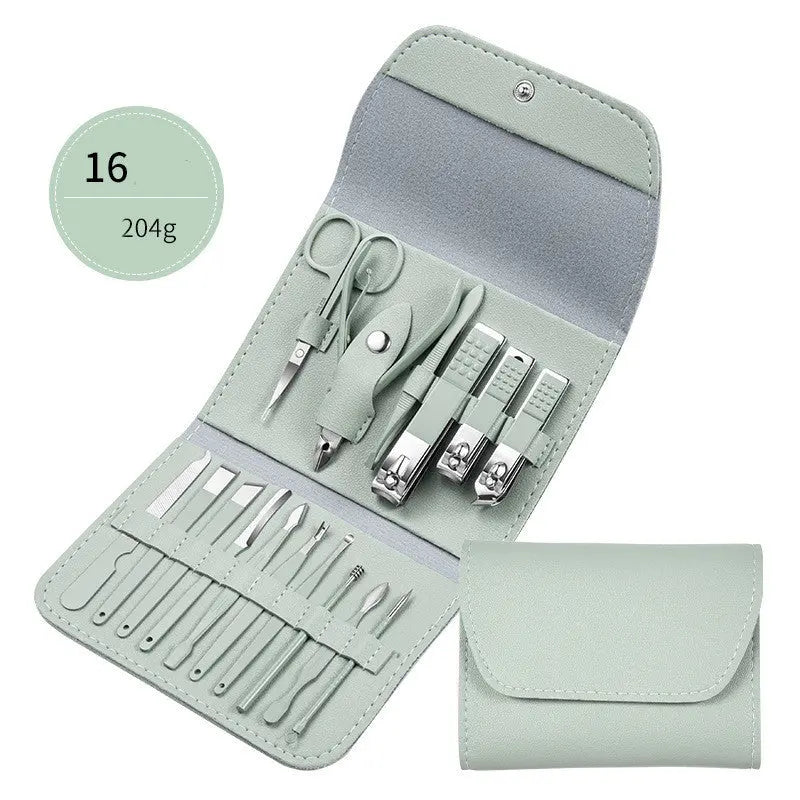 Luxury Nail Care Set – Precision Clippers, Scissors & Grooming Tools Trendarium