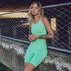 Biker Shorts - Green