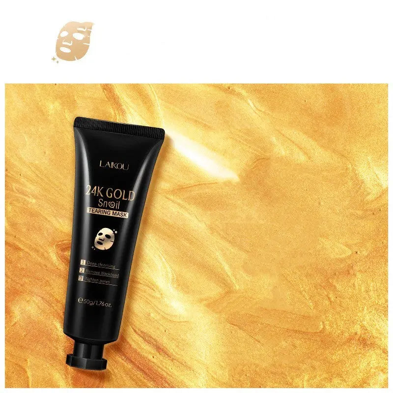 Gold Foil Snail Tear-Off Mask Hydrating LAIKOU