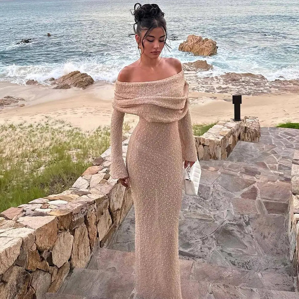 AuraWave™ Knit Beach Dress Trendarium