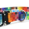 Collar With A Metal Buckle - Pixels