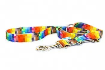 Collar With A Plastic Buckle - Pixels