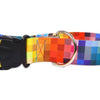 Collar With A Plastic Buckle - Pixels