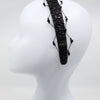 Slim Headband Naomi with Honeycomb Veil
