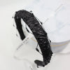 Slim Headband Naomi with Honeycomb Veil