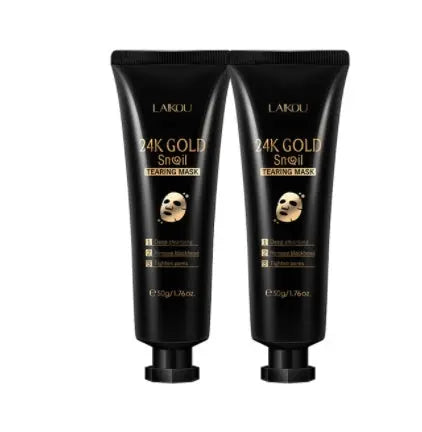 Gold Foil Snail Tear-Off Mask Hydrating LAIKOU