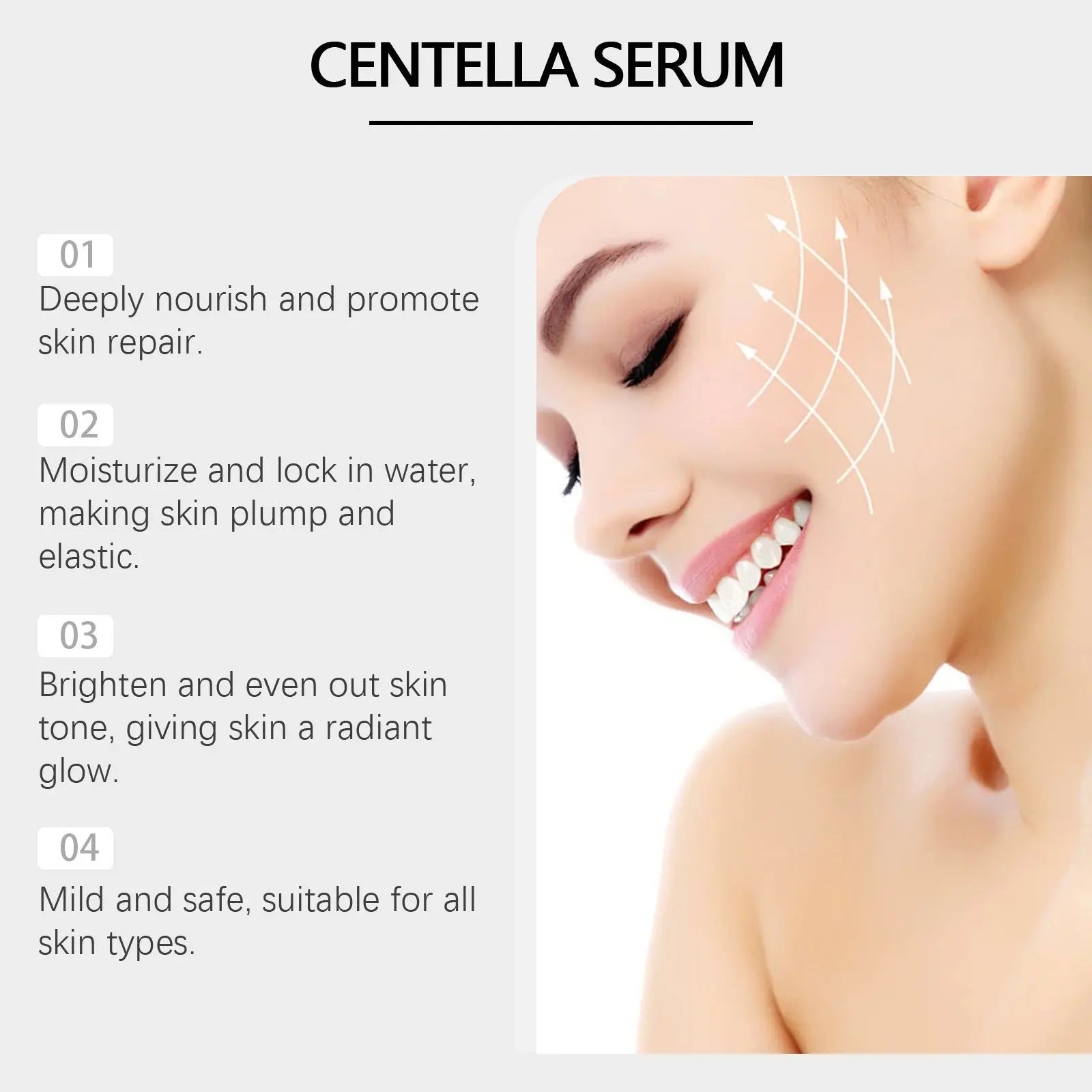 Centella Asiatica Care Solution Firming Moisturizing Skin Hoygi