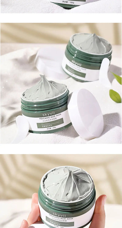Volcanic Rock Deep Pore Cleaning Daub-type Mask Skyvii