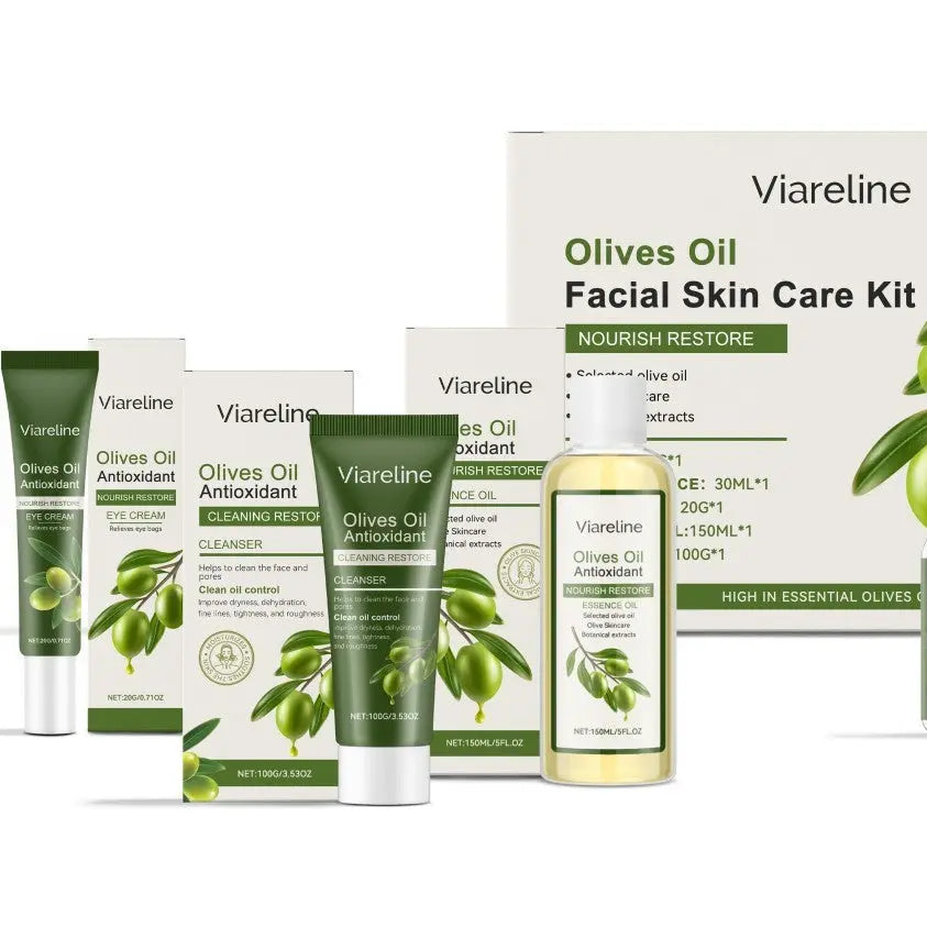Olive Oil Facial Skincare Set Trendarium