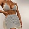 Ribbed Glow Bikini Set Trendarium