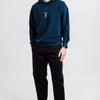 Deer Hoodie - Indigo Blue