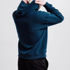 Deer Hoodie - Indigo Blue