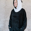 Unisex OEKO-TEX Bamboo Terry Poncho PANDA - For Adults