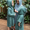 Short-Sleeve Poncho DINOSAUR - For TODDLERS