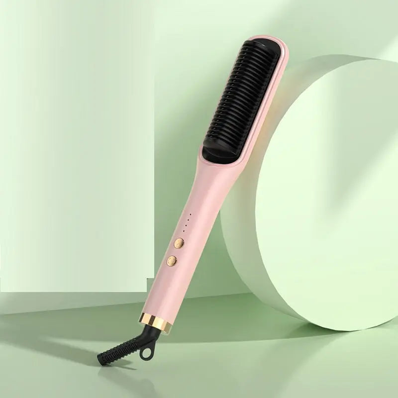 SleekGlow Ionic Hair Straightening Comb Trendarium