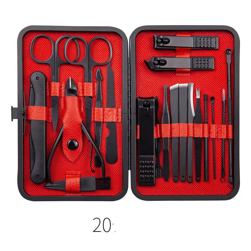 Luxury Nail Care Set – Precision Clippers, Scissors & Grooming Tools Trendarium