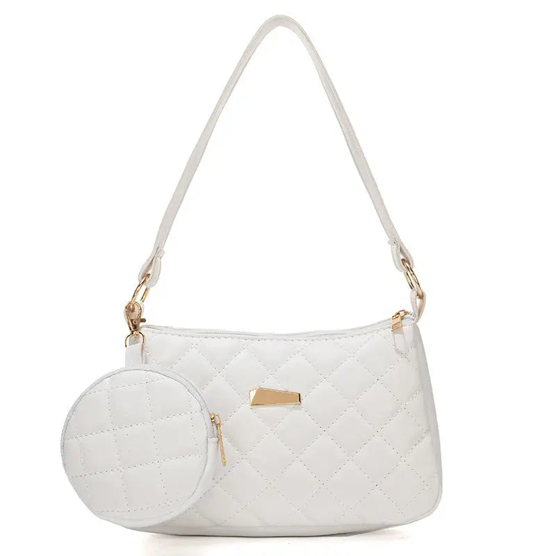 Quilted Elegance Shoulder Bag Trendarium