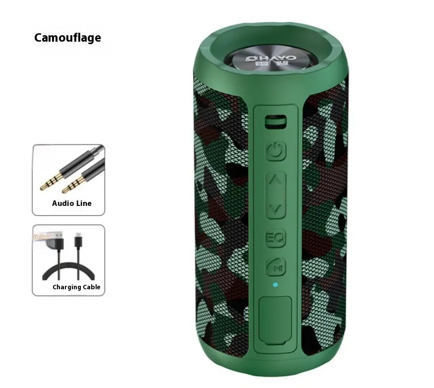 BassWave Portable Bluetooth Speaker Trendarium