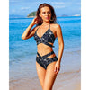 SculptGlow™ – Cutout High-Waist Bikini Set Trendarium
