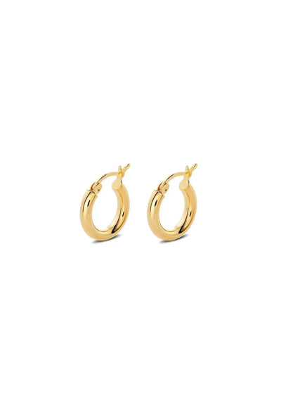 Ella Hoops Earrings - Gold