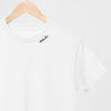 Embroidered Collar Organic Cotton T-shirt "Isoäiti" (FI)
