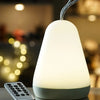 Lantern Lamp with Remote - White